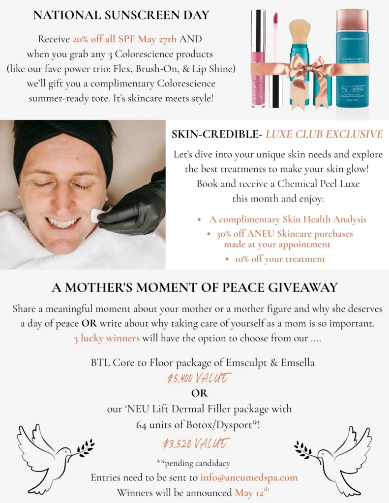National Sunscreen Day | ANEU Medical Spa | McFarland | Madison, WI